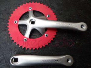 Система PROWHEEL Solid-246T-F-1 175 mm red-silver