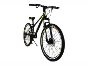 Велосипед Cross Racer 26 Black-Lightgreen-White