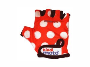Перчатки детские Kiddimoto red-white М