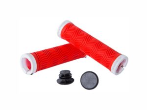 Грипсы Green Cycle GGR-420 130mm red-white