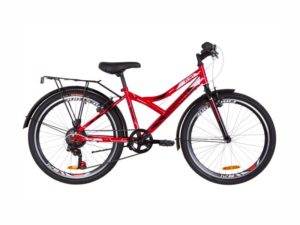 Велосипед Discovery Flint Vbr 24 багажник red-white