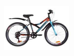 Велосипед Discovery Flint Vbr 24 black-blue
